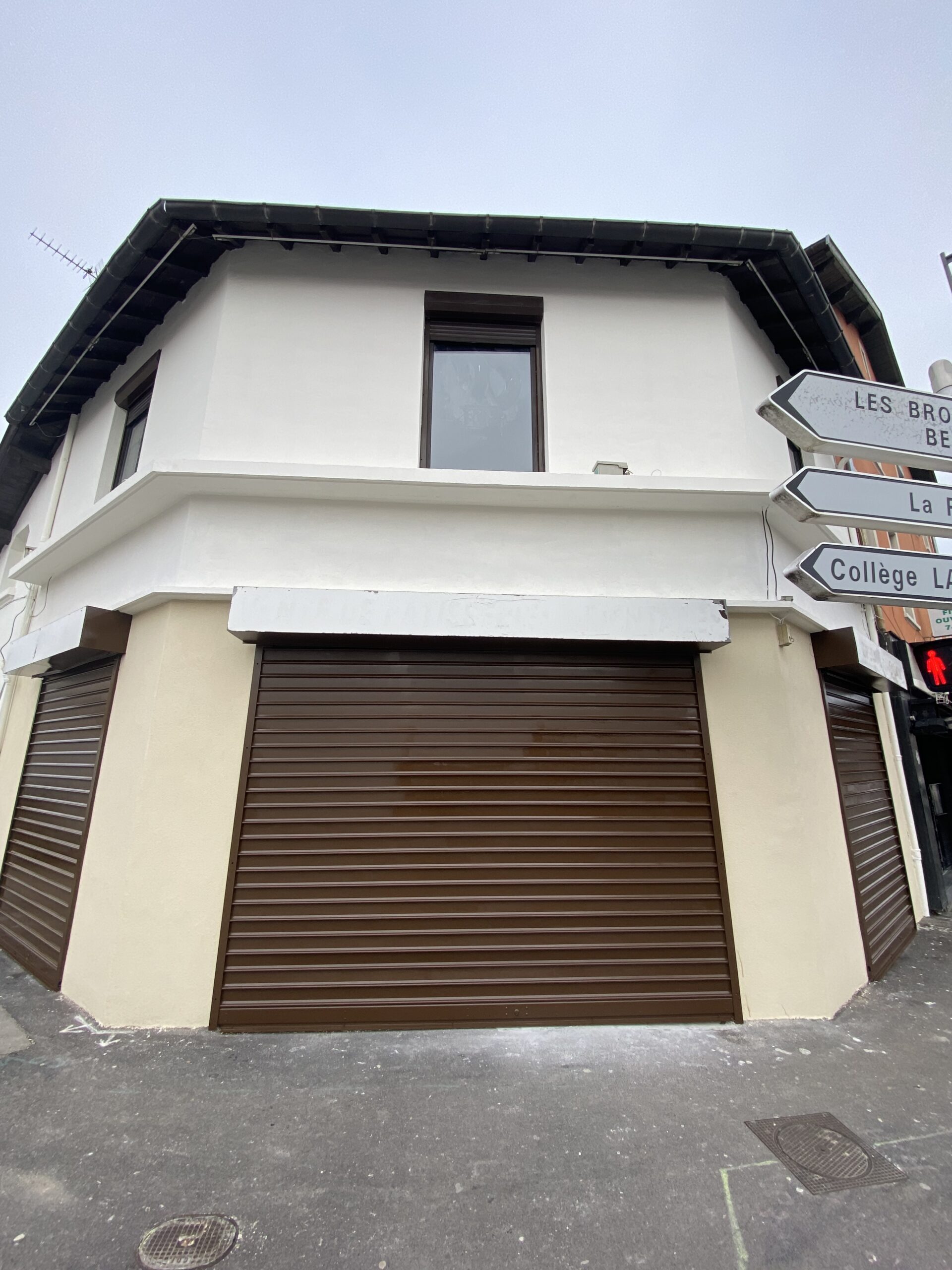 Peinture façade finition